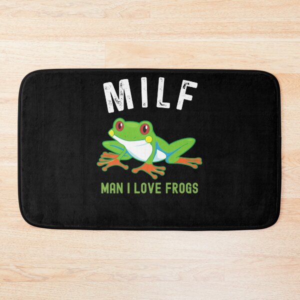 Item preview, Man I love Frogs Funny MILF gift  designed and sold by Echo Dusk.