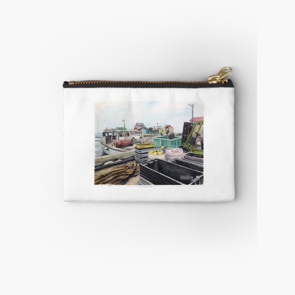 Item preview, Sorting Nets at Pointe du Chene Wharf designed and sold by wenzlr.