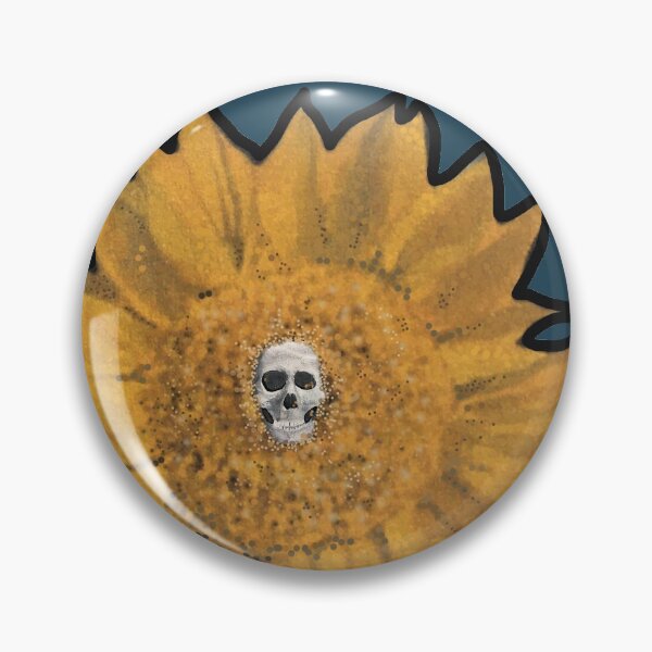 Item preview, Sunflower Skull Friend designed and sold by Angrysheepie.