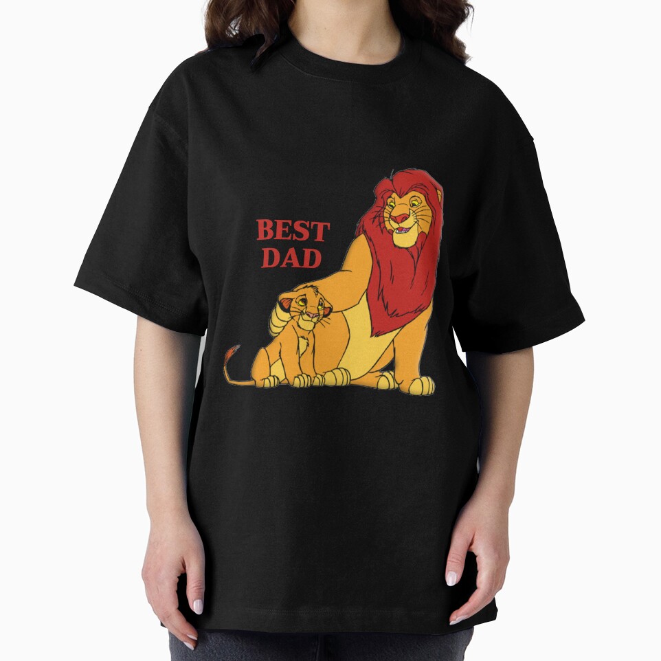 Best Dad Est.2021,Father'S Day Shirt, Father'S Day Gift, Fathers Day Ideas Shirt, Fathers Day Ideas Gift, Disney Dad T Shirt Oversized T-Shirt