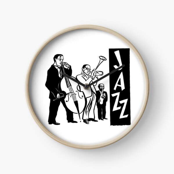 Jazz Trio Clock
