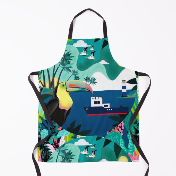 Item preview, Tropical Toucan Pattern designed and sold by MarcSabuncu.