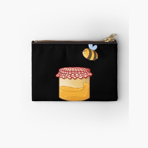 Item preview, Honey jar and wholesome bee friend designed and sold by SunnyAlloy.
