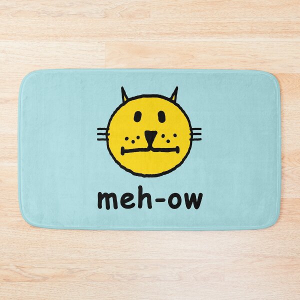 Item preview, meh-ow designed and sold by RawSunArt.