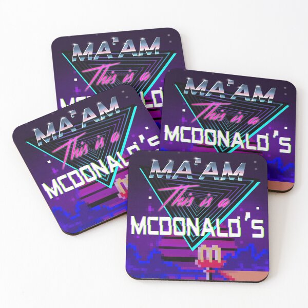 Item preview, Ma'am This is a Mickey D's - Vaporwave designed and sold by harona.