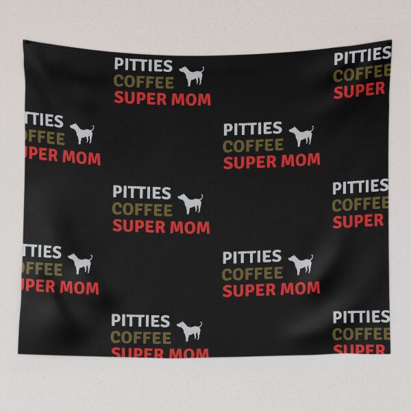 Item preview, Super Mom Loves Coffee and Pitties designed and sold by Brimwood.