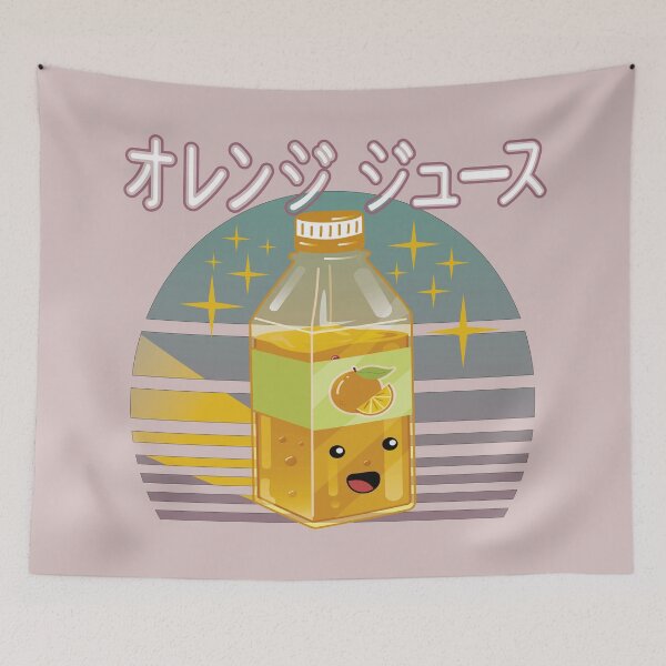 Item preview, Kawaii Orange Juice   designed and sold by StarsForgers.