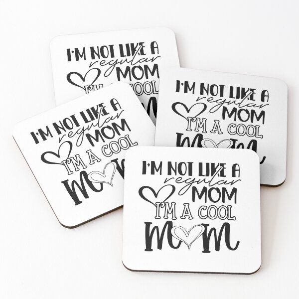Item preview, I'm not a regular mom I'm a cool mom designed and sold by SasKloset.