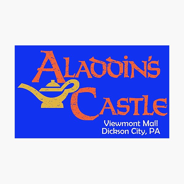 Item preview, Aladdin's Castle Viewmont Mall designed and sold by TeeArcade84.