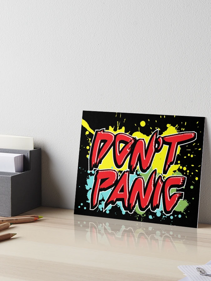 Hitchhikers Guide To The Galaxy Movie Poster Don't Panic 24x36