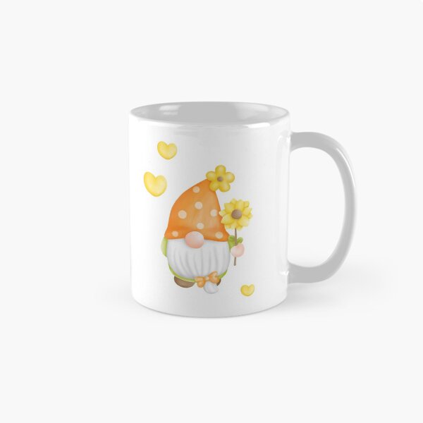 Item preview, Spring Gnome Funny Cute Gnome With Flowers And Hearts designed and sold by FiveDucklings.