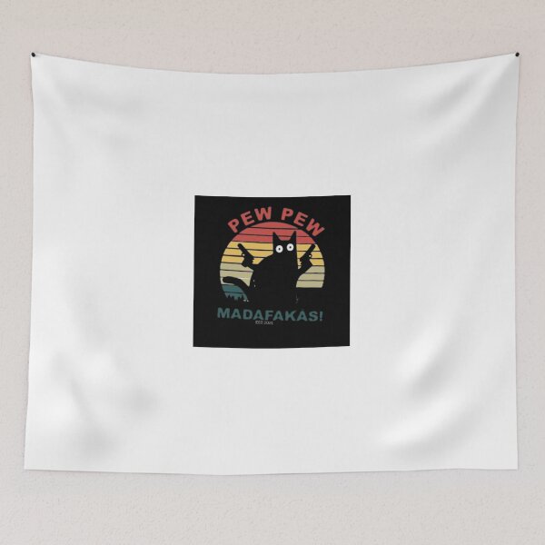 Item preview, Pew Pew Shirt, Pew Pew MadafakasEST.2021 T-Shirt, Sunset Shirt, Vintage Shirt, Cat Lover Gift, Funny Cat Shirt, Summer Shirt, Cool cat shirt designed and sold by chanat3659.