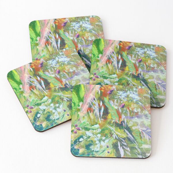 Leafy Coasters (Set of 4)