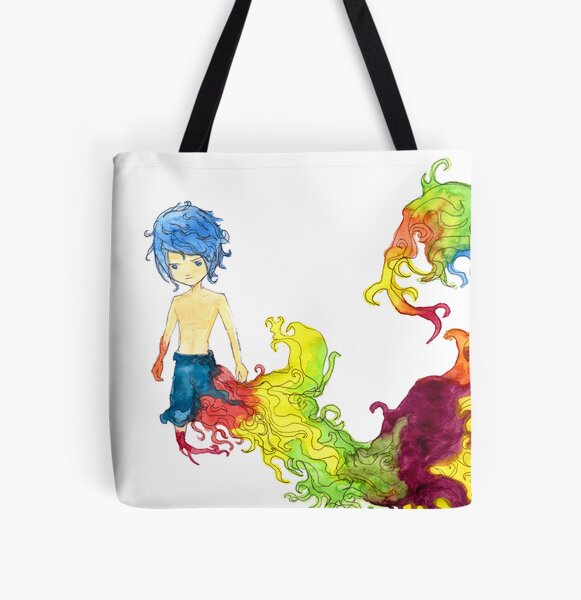 Rainbow boy All Over Print Tote Bag