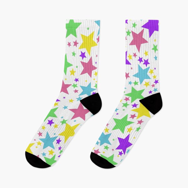 Item preview, Colorful Random Star Abstract Pattern designed and sold by mrtraz.