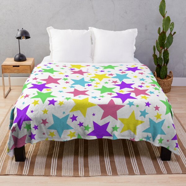 Item preview, Colorful Random Star Abstract Pattern designed and sold by mrtraz.
