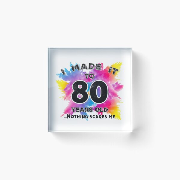 Item preview, I made it to 80 designed and sold by Julie Lucas.