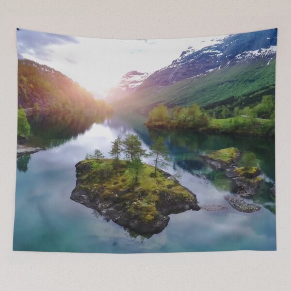 Item preview, Amazing Landscape Rivers and Mountains designed and sold by aventi24.