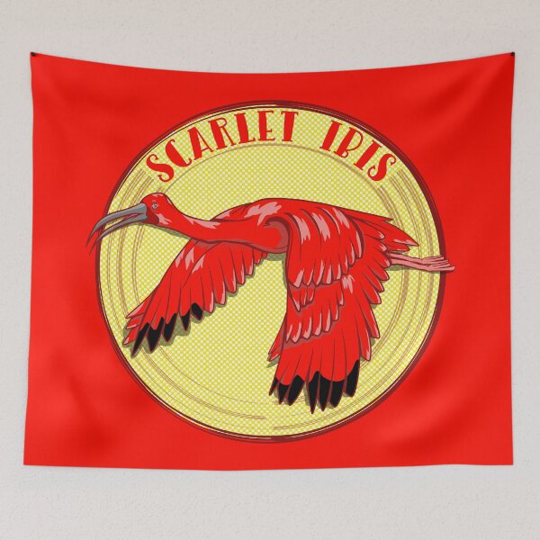 Item preview, Scarlet Ibis designed and sold by piedaydesigns.