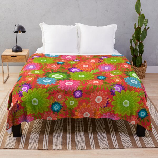 Item preview, Groovy Happy Flowers designed and sold by Squarebird.
