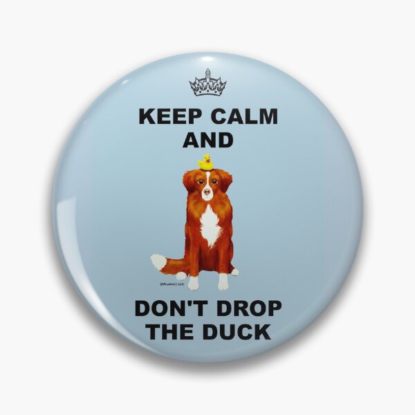Item preview, Nova Scotia Duck Tolling Retriever "Keep Calm" designed and sold by Terry McNamee.
