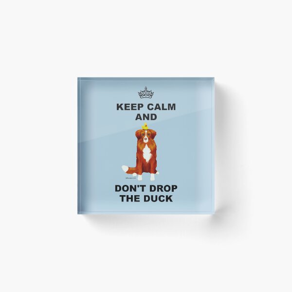 Item preview, Nova Scotia Duck Tolling Retriever "Keep Calm" designed and sold by Terry McNamee.
