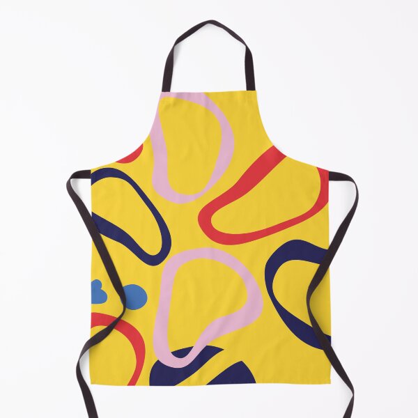 Item preview, Abstract Colourful Yellow Red Blue Pink Pattern designed and sold by hewn505.