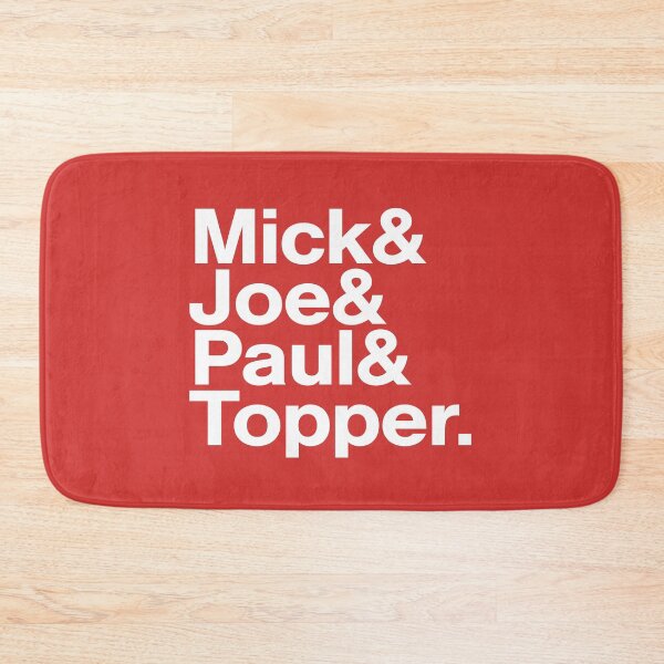 Item preview, Mick Joe Paul Topper designed and sold by BandLineups.
