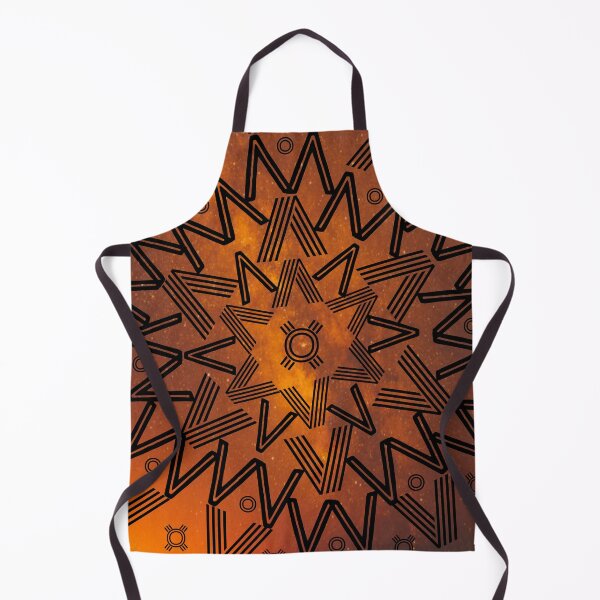 Item preview, Spikes Mandala Orange Cosmo designed and sold by Designs By YL.