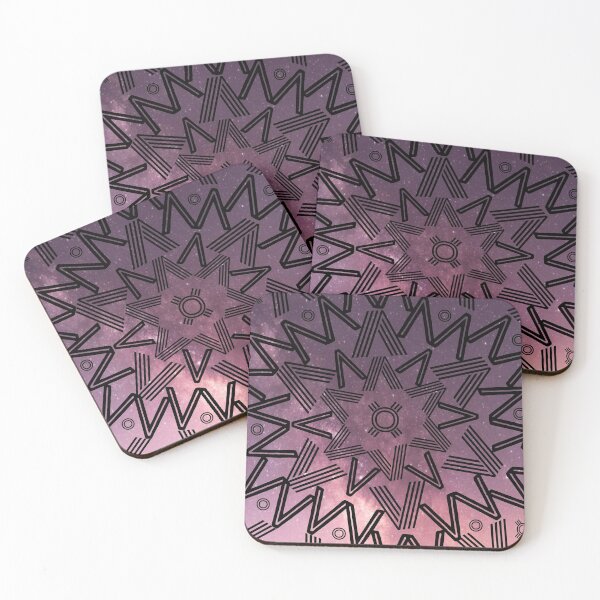 Item preview, Spikes Mandala Pink Cosmo designed and sold by Designs By YL.