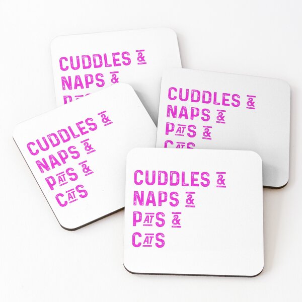 Item preview, Cuddles and naps and pats and cats designed and sold by UncleStuScience.