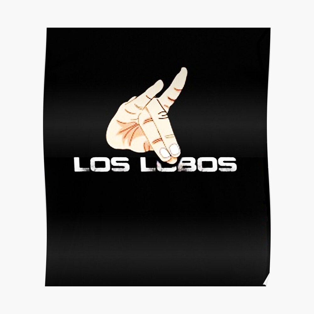 Pegatina «Los Lobos es una banda de rock estadounidense» de lellerker71 |  Redbubble