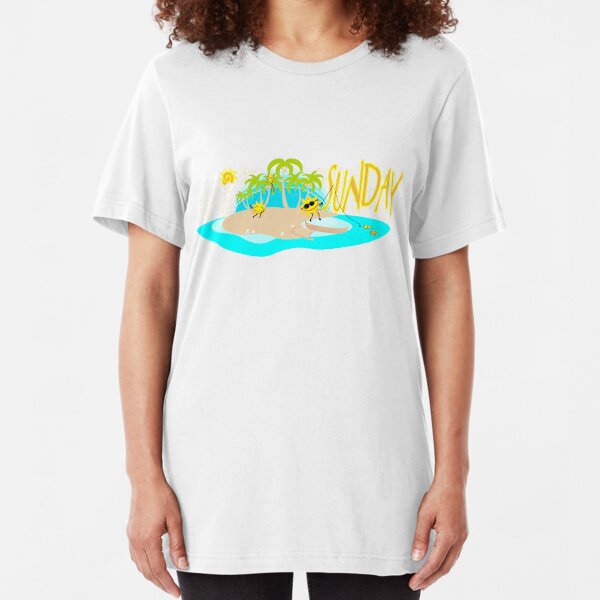 Days of the week - Sunday Slim Fit T-Shirt