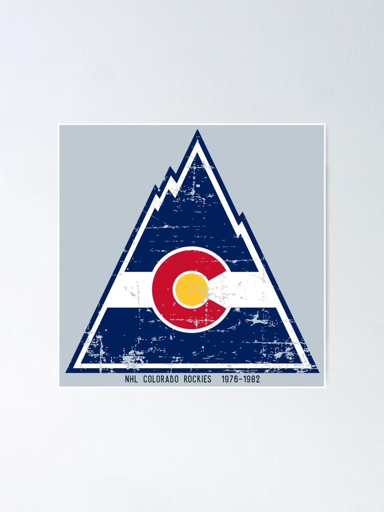 Personalized Colorado Rockies Throwback Vintage NHL Hockey Home