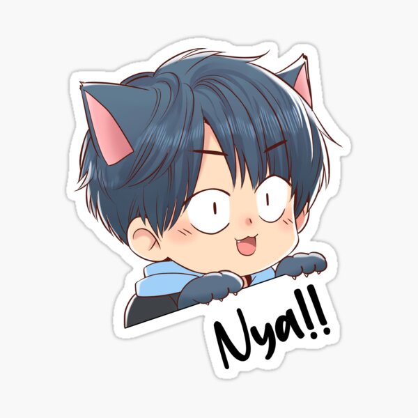 "My Deepest Secret Yohan Nya!!" Sticker for Sale by HanzaStudio