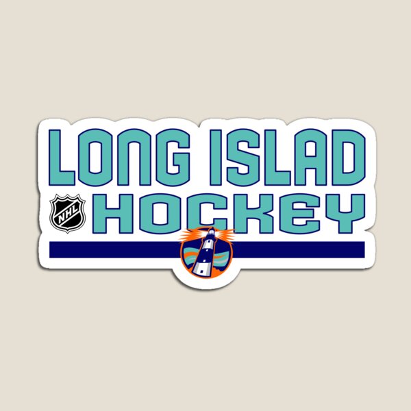 Vintage Hockey - New York Islanders (Orange Islanders Wordmark) - New York  Islanders - Magnet