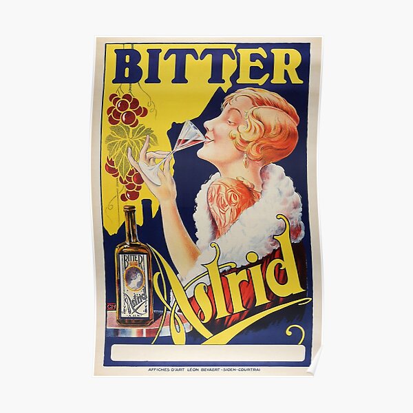 Vintage Advertising Poster A4 & A3 Biere Allary 