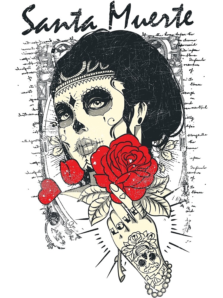 Santa Muerte Beautiful Creative Design Kids T-Shirt
