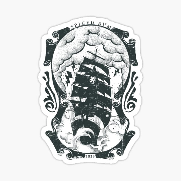 Spiced Rum Stickers  Redbubble