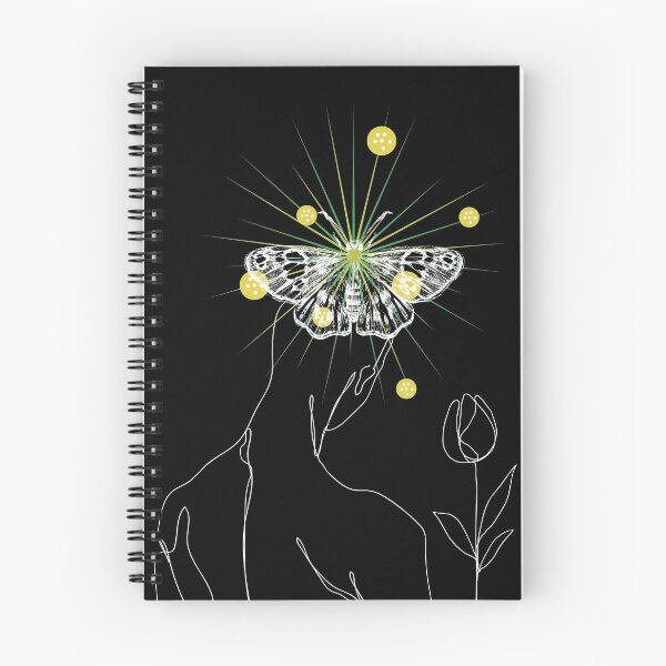 Item preview, Moth Brain Line Art designed and sold by 216stitches.