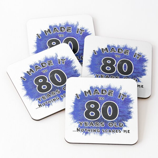 Item preview, I Made it to 80-Happy Birthday designed and sold by Julie Lucas.