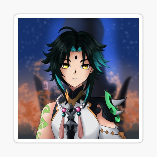Xiao the Vigilant Yaksha Sticker