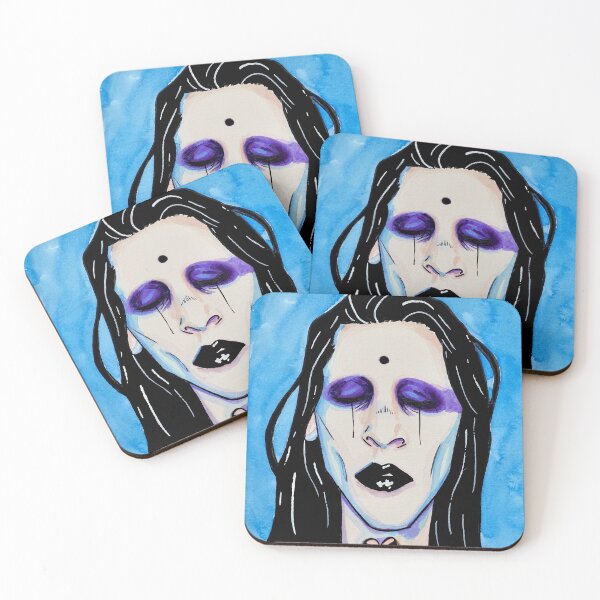 Item preview, kudos to manson for being the only person i dont question for not having eyebrows designed and sold by angelofnoise ⠀⠀.