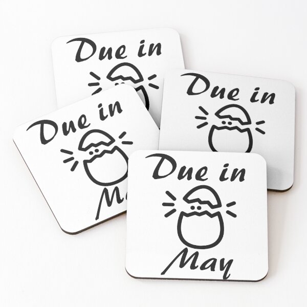Item preview, Due in may, Great gift for family, wife designed and sold by ArtDeziGn.