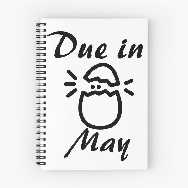 Item preview, Due in may, Great gift for family, wife designed and sold by ArtDeziGn.