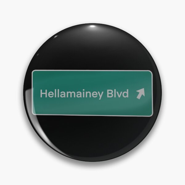 Item preview, Hella Mainey Alemany Blvd, California designed and sold by AlwaysFoggy.