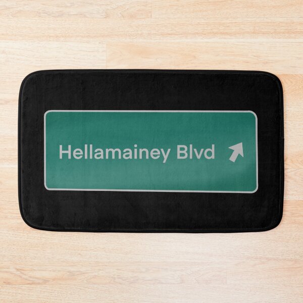 Item preview, Hella Mainey Alemany Blvd, California designed and sold by AlwaysFoggy.