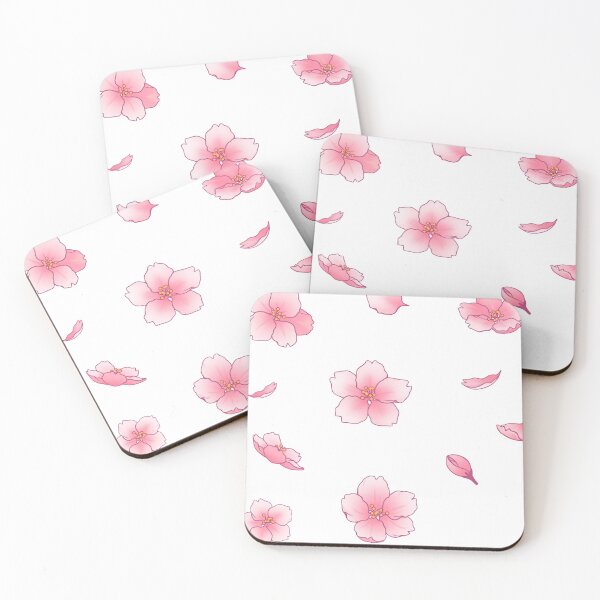 Item preview, Pink Falling Flowers designed and sold by creeperawwwwman.