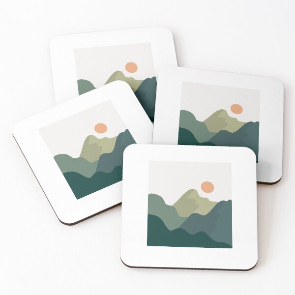 Item preview, simple mountains design  designed and sold by lucy-arts.