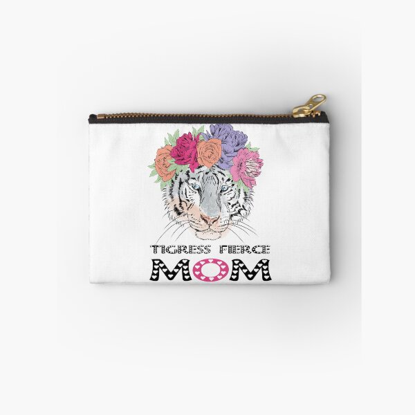 Item preview, Tigress fierce Mom Portrait designed and sold by Caroodoo.
